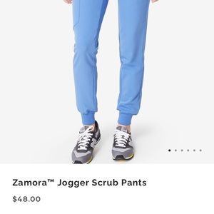 FIGS Zamora jogger Ciel Blue Size Large tall